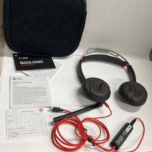 Poly Blackwire 5220 Wired Stereo Headset New in Box